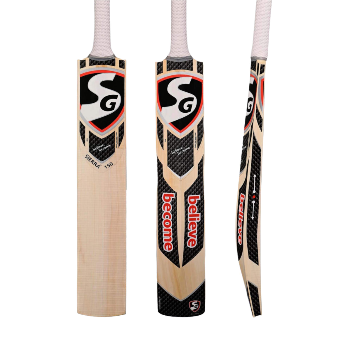 SG Sierra 150 Traditionally Shaped EW Cricket Bat SportsKingdom Stores