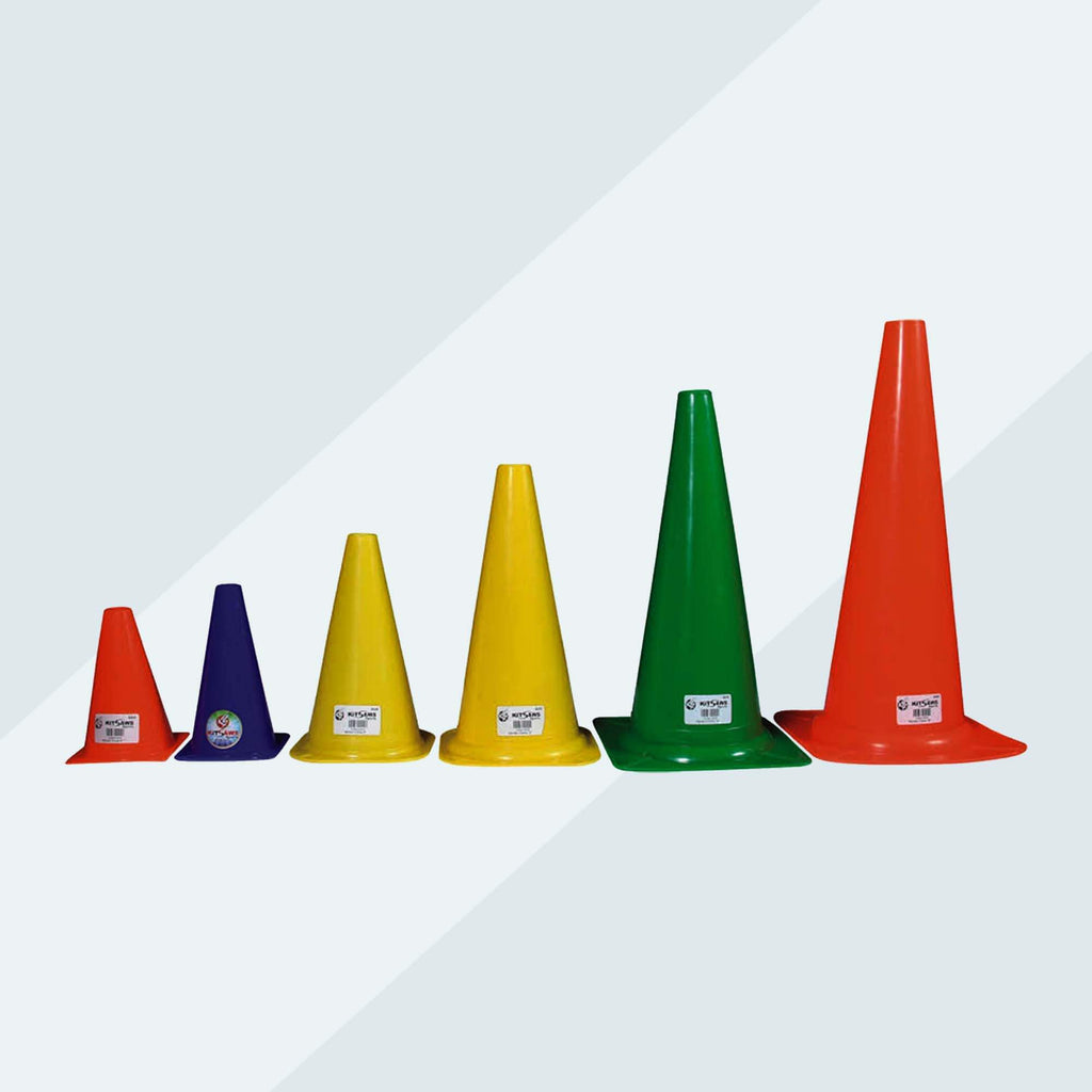 Plastic cones for soccer, cricket and field Sports, colorful cones, cones for cricket, football