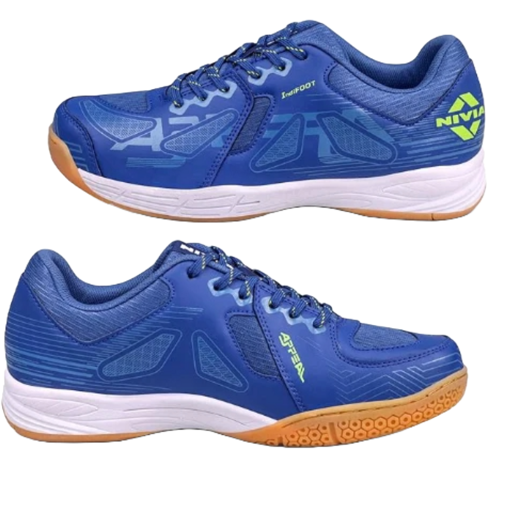 Nivia Appeal 3.0, badminton shoes, non-marking badminton shoes, lightweight sports shoes, indoor court shoes