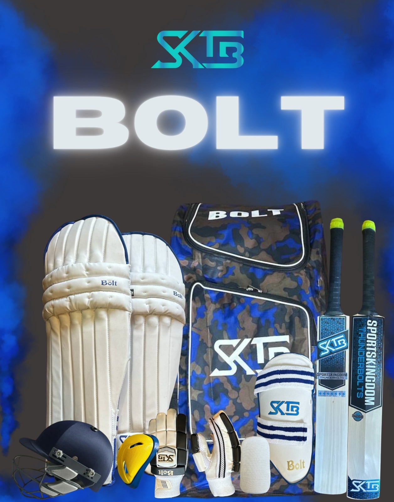 SKTB Bolt Cricket Full Kit Bundle