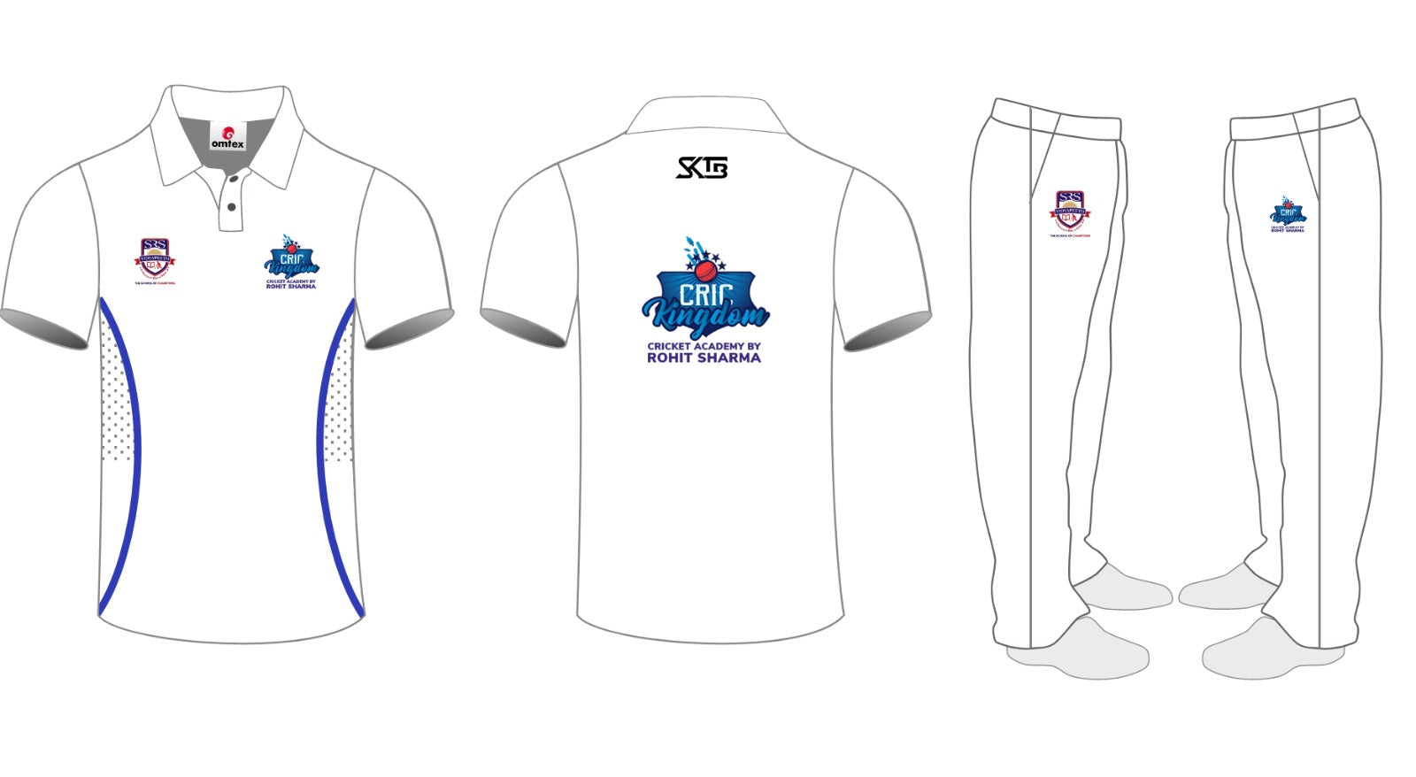 SRS Vidyapeeth Samana x CricKingdom Cricket Whites