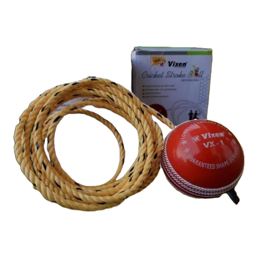 synthetic cricket hanging ball, hanging cricket practice ball, PVC hanging training ball, cricket hanging ball pack 2, pack of 4 hanging cricket ball, pack of 6 hanging cricket ball, indoor outdoor cricket hanging ball, batting coordination hanging ball