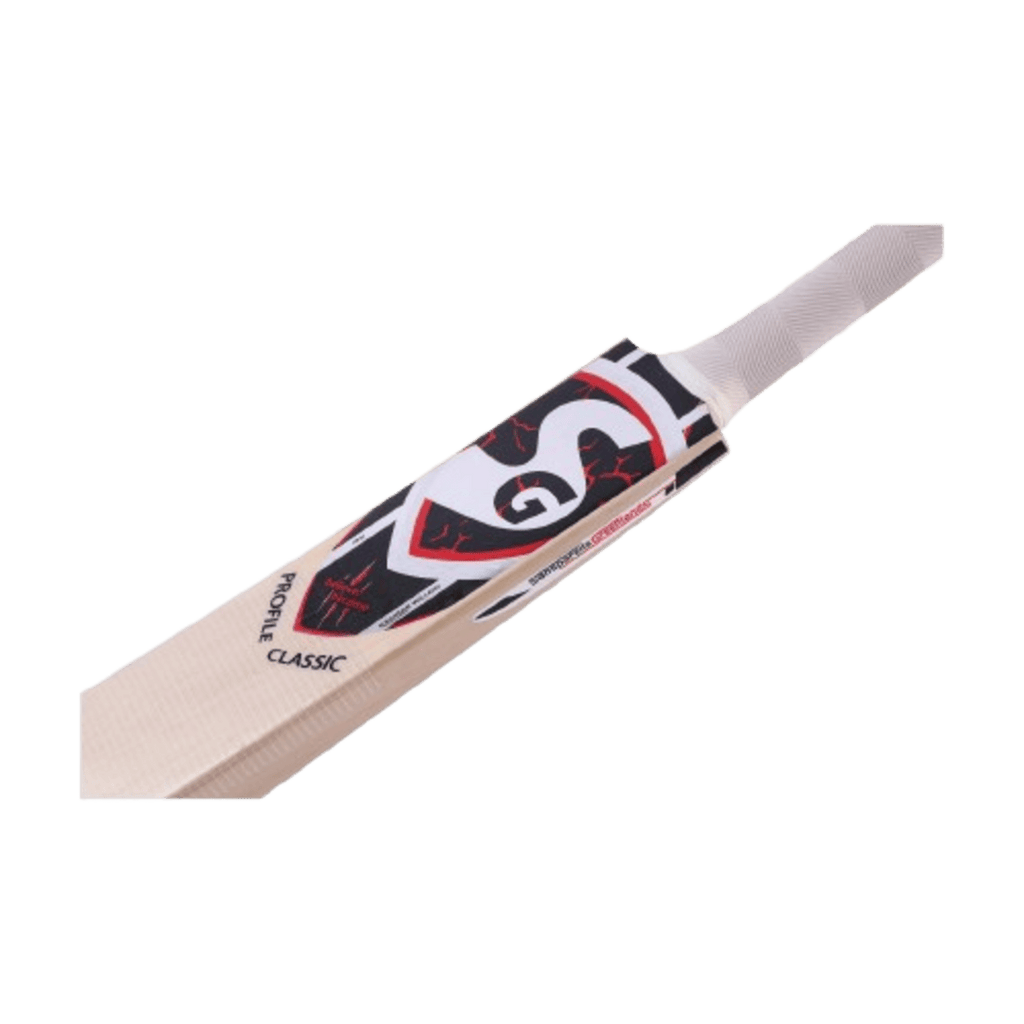 SG Profile Classic cricket bat, Kashmir willow cricket bat SG, SG cane handle cricket bat, 1170g Kashmir willow bat, traditional cricket bat India, SG cricket bat sizes 4 5 6, SG willow bat with cover