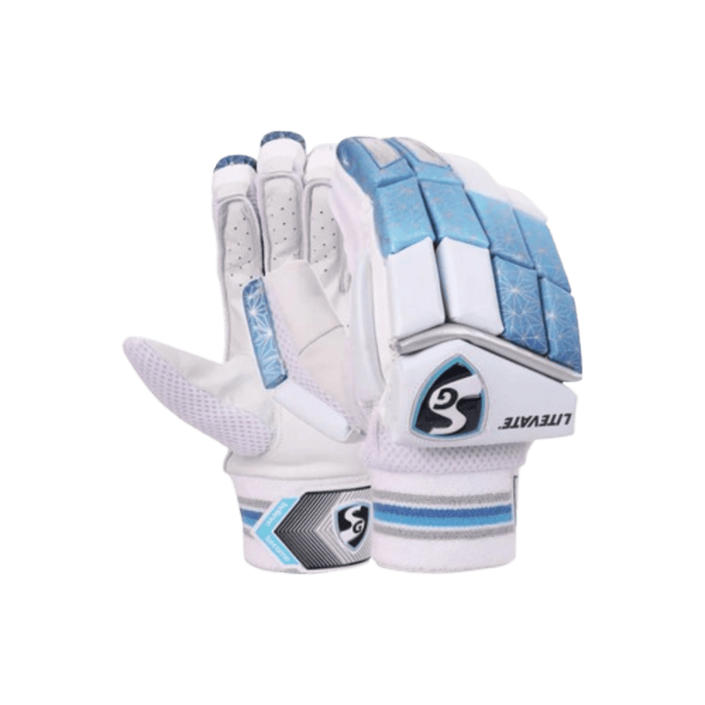SG Litevate batting gloves | lightweight cricket batting gloves | leather palm batting gloves | ventilated cricket gloves | SG cricket gloves | HD EVA foam batting gloves | TPU cricket gloves | club level batting gloves
