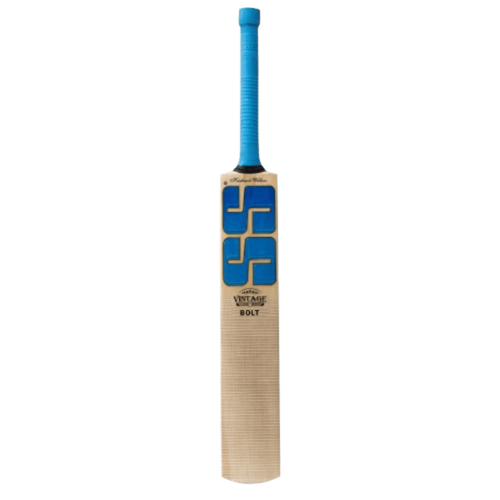 Kashmir willow cricket bat • SS Vintage Bolt bat • Grade 5 Kashmir willow • concave TON edges bat • lightweight club bat • SS Vintage Bolt Kashmir willow • SS cricket bat Grade 5 • affordable Kashmir willow bat • SS Kashmir willow cricket bat • SS SS Vintage Bolt bat cover included