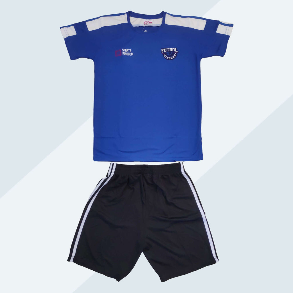 football jersey, football tshirt shorts, football kit, jersey blue