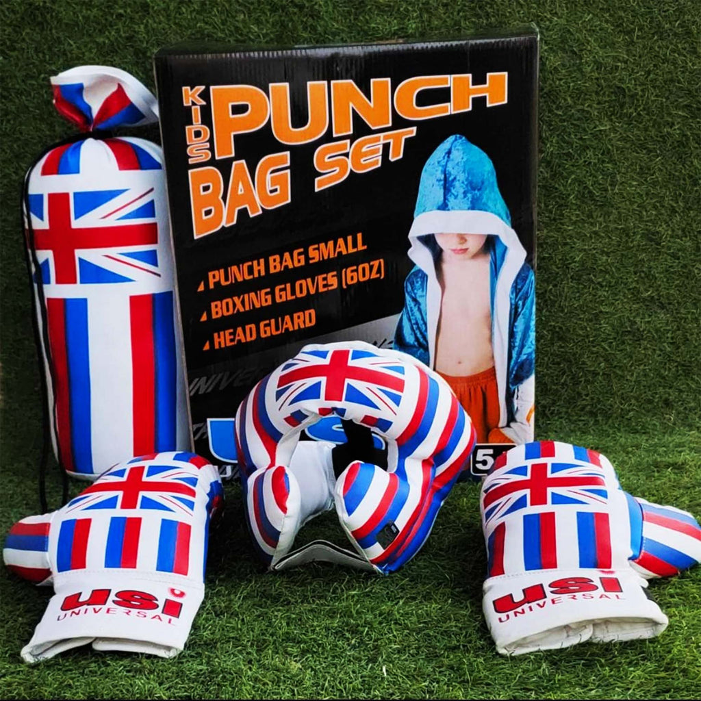 Kids Punch/Boxing Set (18 inch ) - USI 1000 Boxing Gloves & Mitts USI 